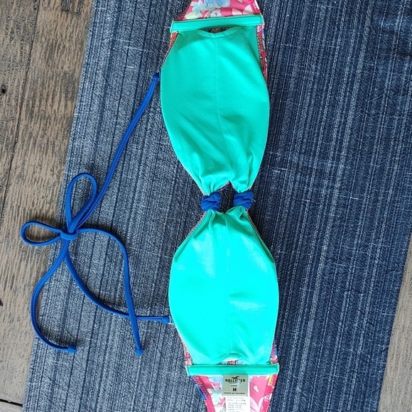 New Hollister Floral High Waist Bikini Set Size M - Picture 6 of 8